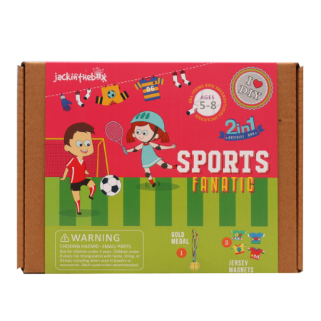 Jack In The Box - Kit Creatie 2-In-1 Iubitori De Sporturi Jack in the box - 1